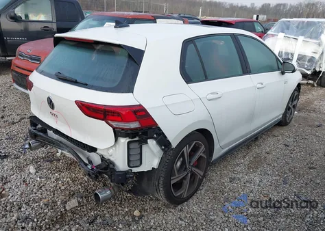 2025 Volkswagen Golf Gti 2.0T Se from USA, damaged, VIN WVWSA7CD4SW235563